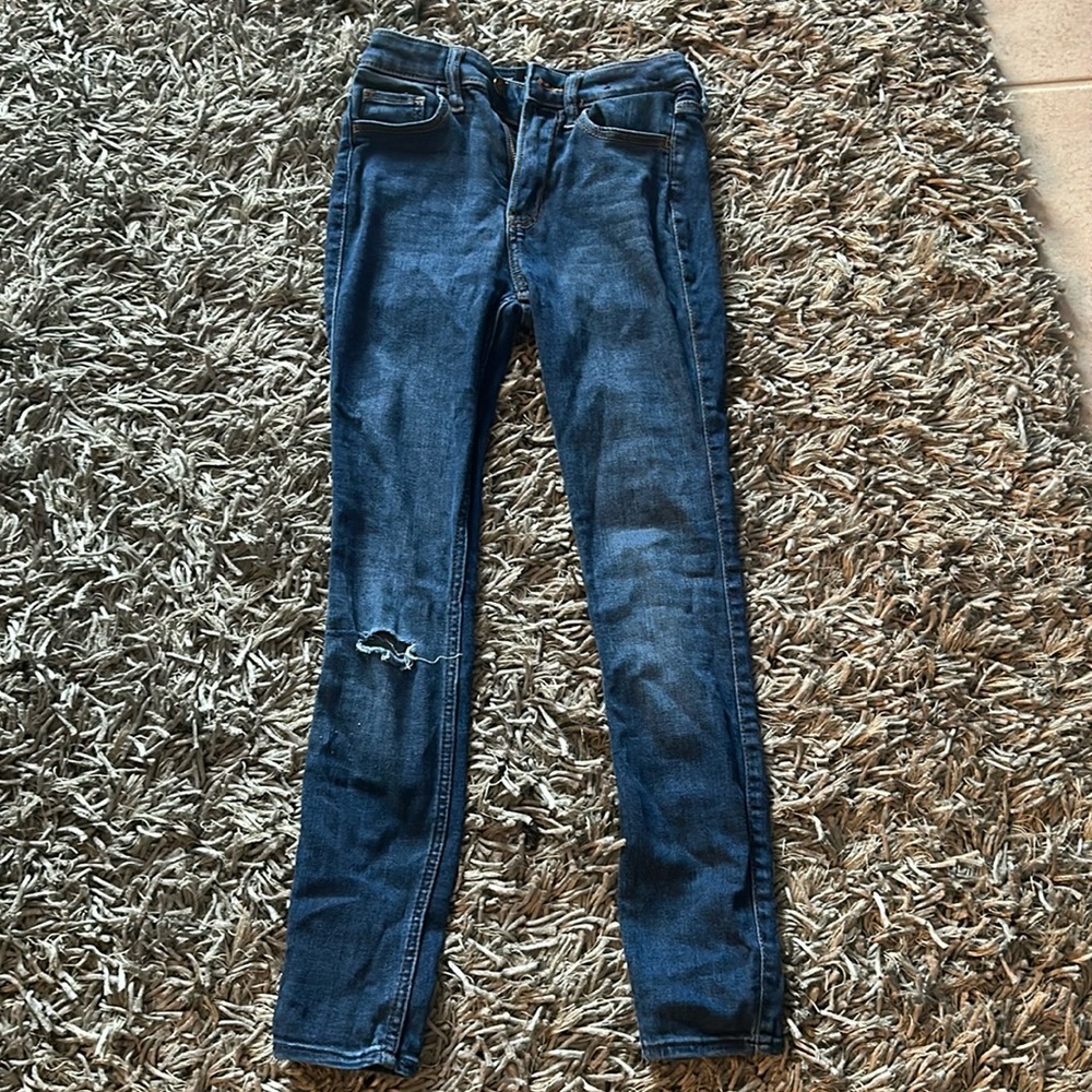 Hollister skinny jeans size 00S W23 L26